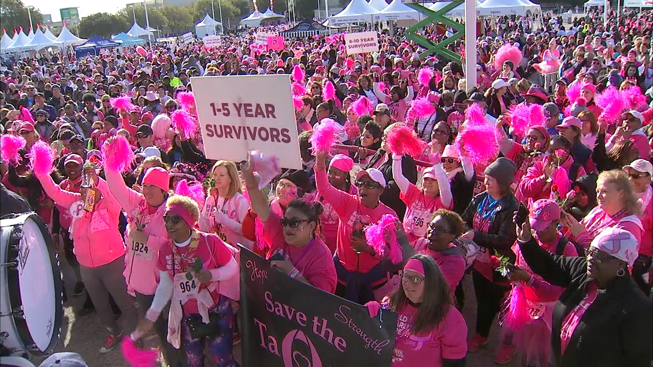 Thousands gather for annual Komen race in Dallas