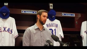 Chris Martin joins hometown Rangers after 2 years in Japan