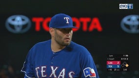 Choo's 3B helps Rangers finish sweep of Angels with 5-4 win