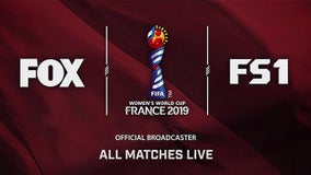 2019 FIFA Women's World Cup schedule: How to watch on FOX, FS1 and FOX Sports App