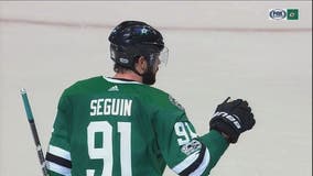 Tyler Seguin has hat trick in Stars' 6-4 win over Flames