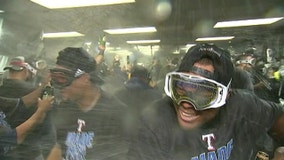 Rangers clinch AL West with 3-0 win over Oakland