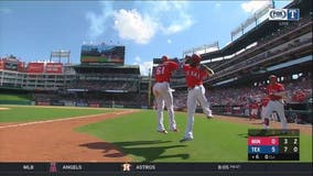 Rangers pound 6 homers, 13 extra-base hits, rout Twins 18-4