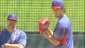 Yu Darvish pitches 2 innings in 1st game since elbow surgery