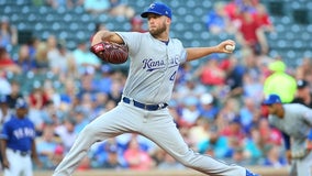 Duffy stymies Rangers as Royals win their third straight 8-2
