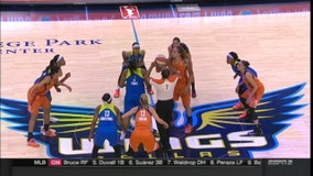 Diggins scored 20 points in Wings' 100-90 win over Mercury