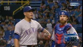 Longoria, Maile homer; Rays end Rangers' winning streak