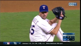 Hamels goes 8 innings for Texas in 9-0 win over Indians
