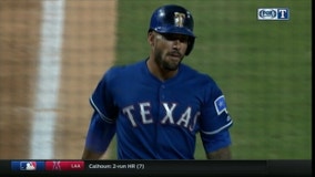 Desmond, Dyson lead Rangers past Twins 3-2 in 10 innings