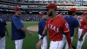 Mazara hits slam, has 6 RBIs to get Rangers first win