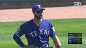 Gallo homers twice as Rangers sweep Tigers with 3-1 win