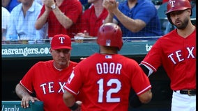Odor, Gallo, Chirinos homer in 4th, Rangers rip Orioles 11-3