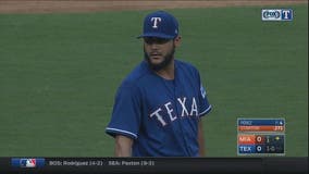 Stanton hits 2 more home runs, Marlins beat Rangers 4-0