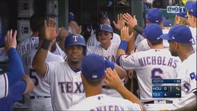 Rangers beat Astros 6-4 after Hamels' 7 scoreless innings