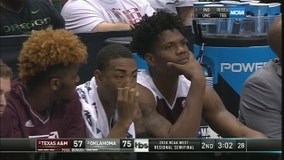 Woodard, Hield lead Oklahoma's Sweet 16 romp over Aggies