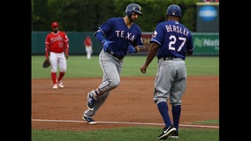 Gallo blast helps Rangers to win over Angels