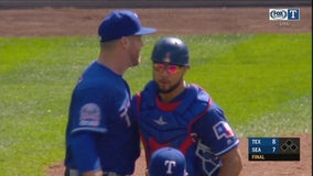 Rangers take advantage of M's miscues, rally to win 8-7