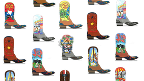 Help pick the design for Big Tex's new boots