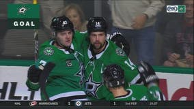Seguin, Benn score in 2nd, Stars beat Avalanche 3-1