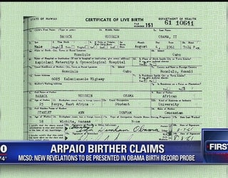 Maricopa Co Sheriff S Office 9 Points Of Forgery In Obama S Birth Certificate