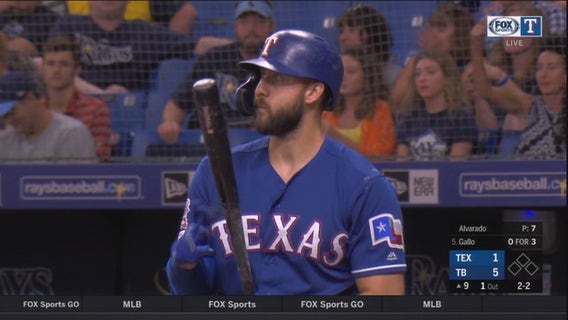 McKay takes perfect game into the 6th, Rays beat Rangers 5-2