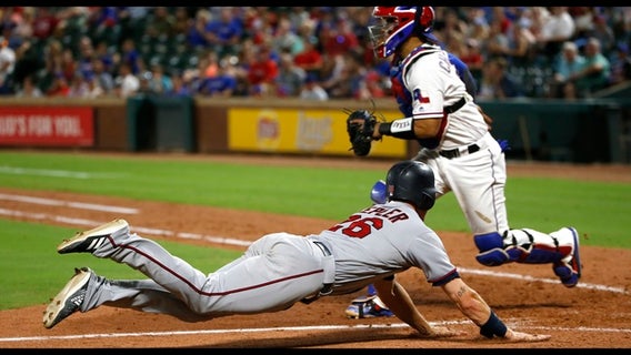 Rangers blow 6-run lead, lose to Twins 10-7