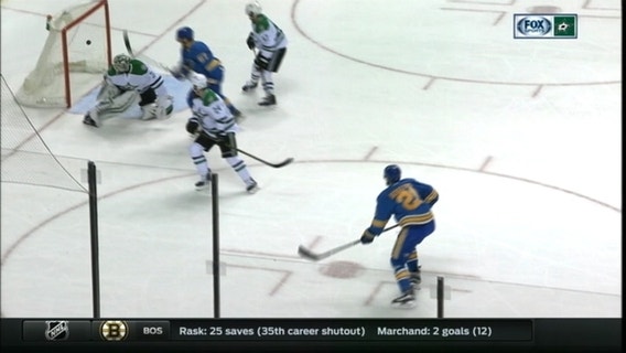 Berglund lifts Blues to 4-3 win over Stars