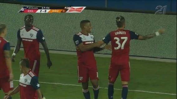 Mosquera scores twice, FC Dallas beats Dynamo 4-2