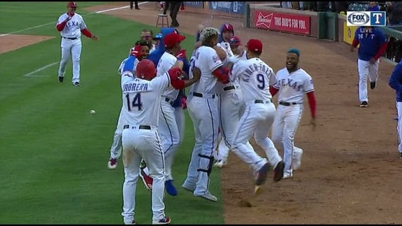 Rangers top Cubs 11-10 on walk-off wild pitch
