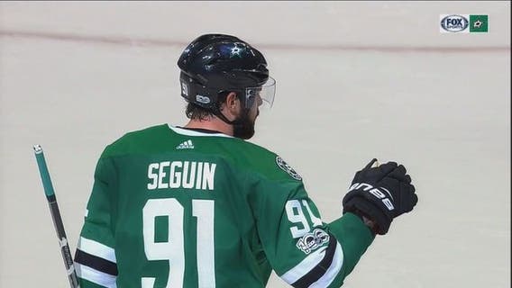 Tyler Seguin has hat trick in Stars' 6-4 win over Flames
