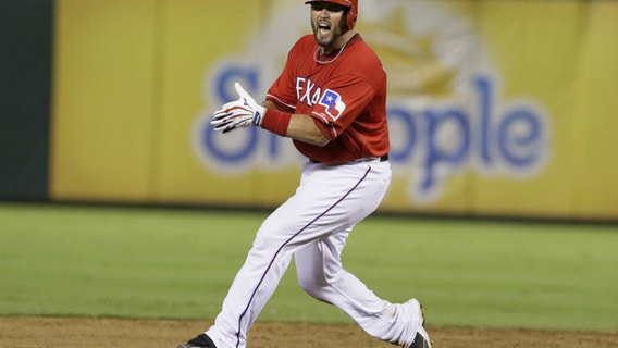 Wilson's RBI fuels Rangers in 4-3 win over Orioles
