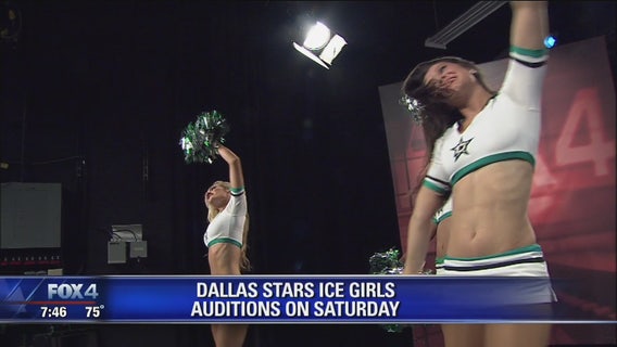 Dallas Stars Ice Girls hold auditions