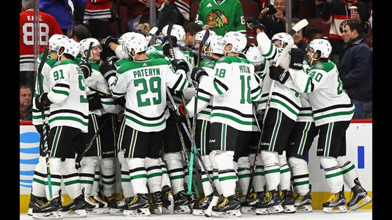 Radulov, Seguin score in shootout; Stars beat Blackhawks 3-2