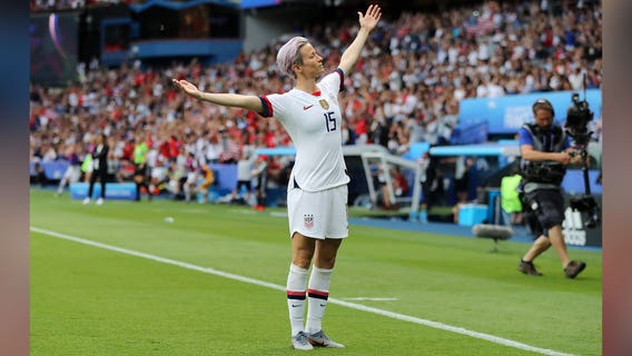 USWNT heads off to Women's World Cup semifinals after beating France 2-1