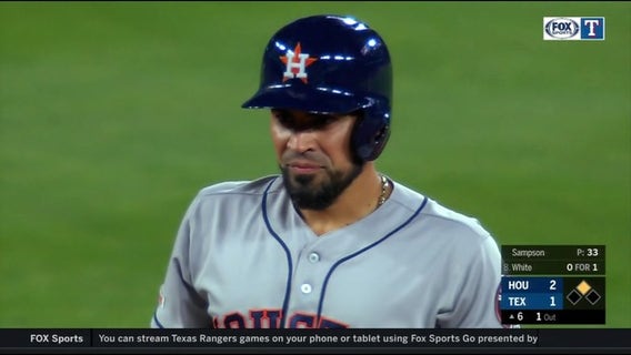 Peacock, Chirinos lead Astros in 2-1 victory over Rangers