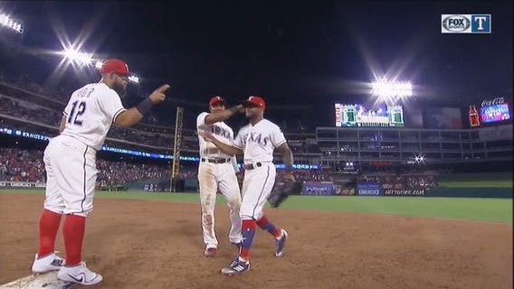 Perez wins 7th in a row; Rangers rally to beat Yankees 11-5
