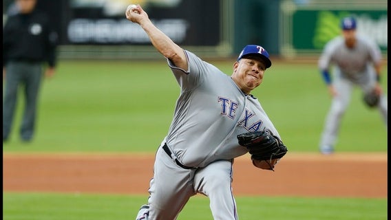 Colon perfect into 8th, Rangers beat Astros 3-1 in 10