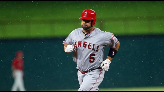 Pujols has season-high 4 RBIs, Angels beat Rangers 11-7