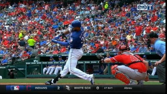 Mazara hits long homer as Rangers beat Angels 15-9