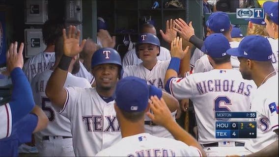 Rangers beat Astros 6-4 after Hamels' 7 scoreless innings