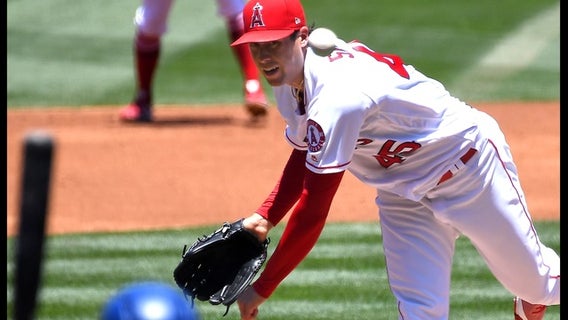Skaggs, Upton send LA Angels past Rangers 3-1 to take series