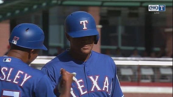 Beltre triples as Texas beats Rockies 5-2 to end 7-game skid