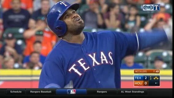Lewis, Fielder lead Texas Rangers over Astros 2-1