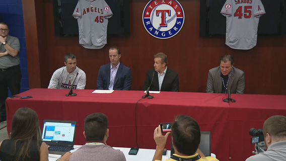 Los Angeles Angels play for first time since unexpected death of pitcher Tyler Skaggs