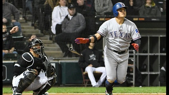 Choo hits grand slam as Rangers pound White Sox 12-5