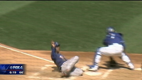 Volquez tidy on mound, Royals fall to Rangers 10-0