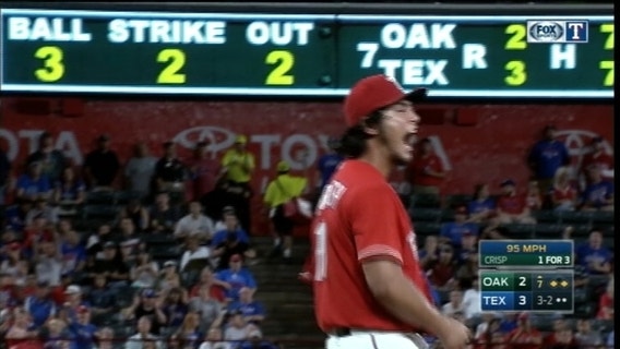 Rangers win 6-2 as Darvish ends long losing streak vs. A's