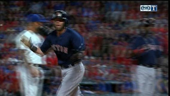 Rangers bullpen falters in 9th as Red Sox rally for 8-7 win