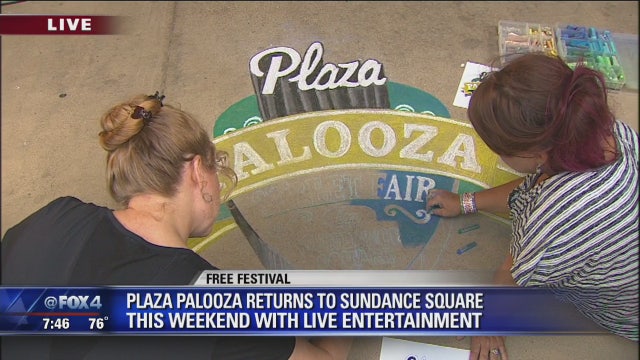 Free Plaza Palooza festival happening this weekend in Fort Worth