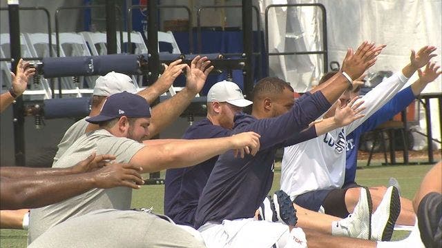 Tackle this: NFL players benefit from regular yoga practice